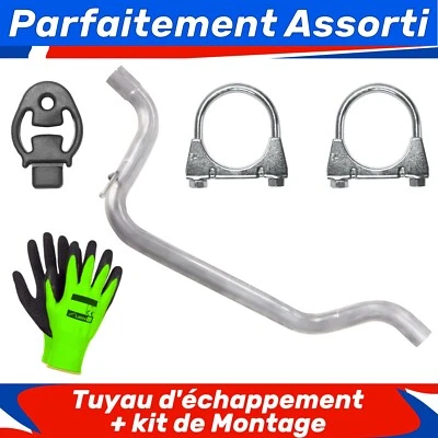 Tuyau d'échappement pour Ford C-Max 2 II MK2 Van 1.6 (2010-06/2019) - Photo 1/3