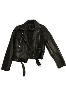 Zara Faux Leather Outer Shell Motorcycle Coats, Jackets & Vests 