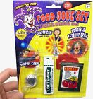 Food Joke Prank Novelty GaG Joke Set - Snap Gum - Jumping Candy - Ketchup Spill