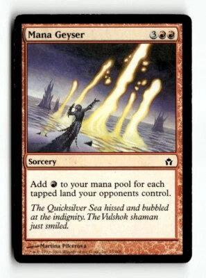 MTG | Mana Geyser | Fifth Dawn | Regular | Moderately Played | English - Image 1 of 3