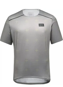 $110 GORE WEAR Men’s Contest Daily Tee - Lab Gray - Size: XSmall - New Tags - Picture 1 of 6