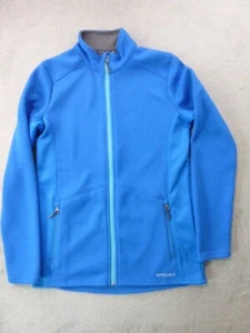 Spyder Jacket Womens Sz Large Bandita Full Zip Blue Fleece Lightweight Anti-Pill - Picture 1 of 15