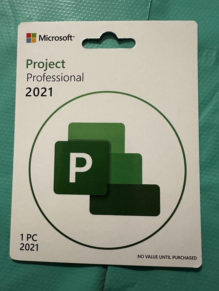 Microsoft Project Professional 2021 1 PC NEW RETAIL GENUINE - Image 1 of 2