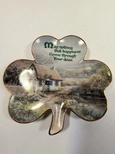 MAY NOTHING BUT HAPPINESS, COME THROUGH YOUR DOORS, Plate Hilary Scoffield, Iris - Picture 1 of 11