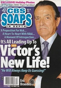 CBS Soaps In Depth Dec 26, 2016 ERIC BRAEDEN-GINA TOGNONI-STEVE BURTON OPENING - Picture 1 of 2