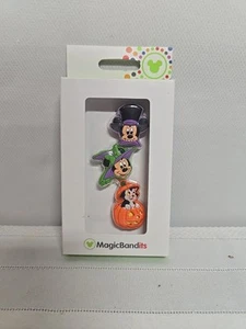 Disney Parks MagicBandits Halloween Mickey Minnie Figaro Vampire Pumpkin NEW - Picture 1 of 1