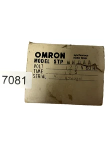Omron STPMNDAA Synchronous Motor Timer, 120V, 60Hz - Picture 1 of 1