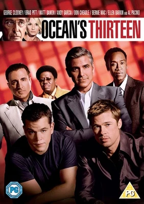 Ocean's Thirteen DVD (2007) George Clooney, Soderbergh (DIR) cert PG Great Value - Image 1 of 2