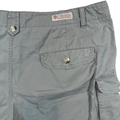 Columbia Sportswear Women's Olive Green Cotton Cargo Shorts Utility Pockets - Image 1 of 4