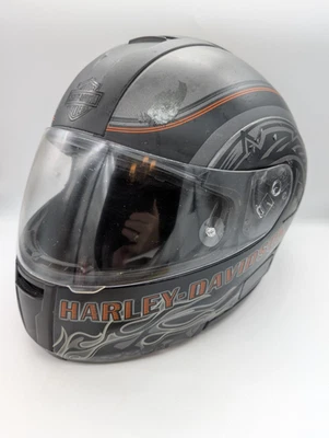 Harley Davidson HDMC 03 Helmet HD-H05 DOT Size M Medium Scuffed - See Photos - Image 1 of 4