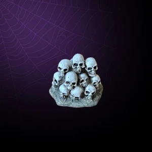 Lemax Spooky Town Pile of Skulls Mini Miniature Halloween Village Decor - Picture 1 of 5