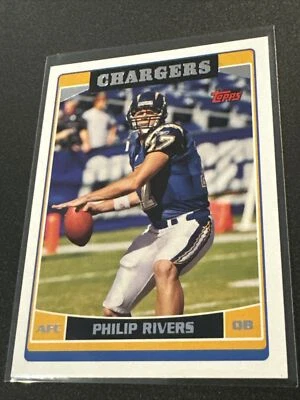 2006 Topps Phillip Rivers Base Card NM - Image 1 of 2