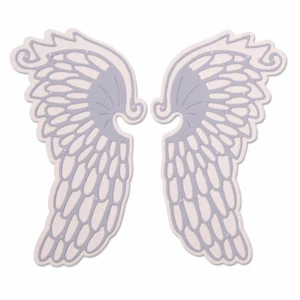 Juego de troqueles Sizzix Thinlits 2 piezas - alas de ángel de Lisa Jones 663418 - Imagen 1 de 2
