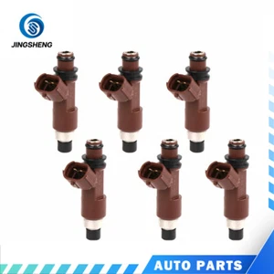 Set of 6 Fuel Injectors For Subaru Outback Legacy B9 Tribeca 3.0L H6 16611-AA700 - Picture 1 of 2