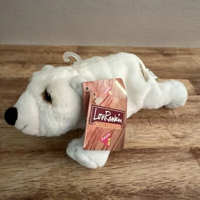 Lou Rankin Mini Friends Plush Polar Bear Fairbanks JR Dakin Applause - Image 1 of 4