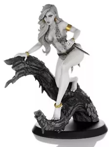 MARVEL Dynamite Sheena J. Scott Campbell Statue #175/405 Black White Edition - Picture 1 of 19