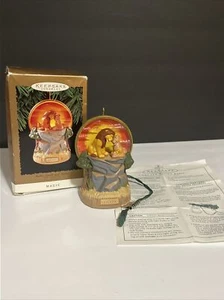 Hallmark Andenken Ornament 1994 Simba Sarabi und Mufasa Der König der Löwen Magie - Bild 1 von 10