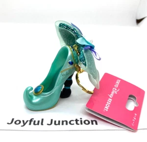 Disney Shoe Jasmine Aladdin Ornament Princess High Heel Key Ring NEW TAG - Picture 1 of 11