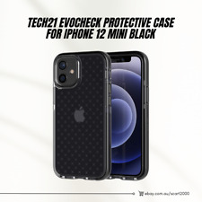 Original Genuine Tech21 Evocheck Protective Case for iPhone 12 Mini Black
