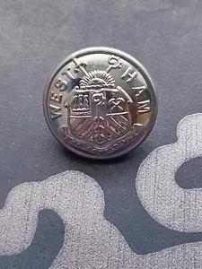 West Ham Corporation Tramways Chrome Button, Rimmed 25mm, Wathen Gardiner & Co - Picture 1 of 6