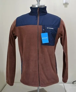 NEU MIT ETIKETT COLUMBIA GRANITE MOUNTAIN EINFARBIGES OVERLAY FLEECEJACKE FÜR HERREN MIT DURCHGEHENDEM REISSVERSCHLUSS GRÖSSE M - Bild 1 von 6