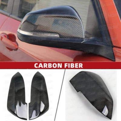 Cubierta de espejo retrovisor de fibra de cabina para BMW Serie 1 F20 2012-2014 Foto 1 de 4