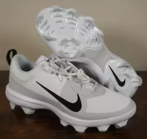 Nike Force Trout 9 Pro MCS Low Baseball Cleats White FB2908 100 Mens Size 10.5 - Picture 1 of 5