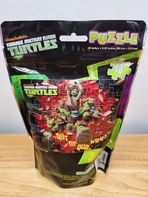 Rompecabezas sellado 48 piezas Nickelodeon Teenage Mutant Ninja Turtles On The GO   Foto 1 de 4