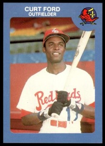 1986 Louisville Redbirds Curt Ford Louisville Redbirds #13