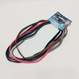 Goody Ouchless Elastic Headband 6 PCS Black brown Gray and Coral Pink Headbands - Picture 1 of 5