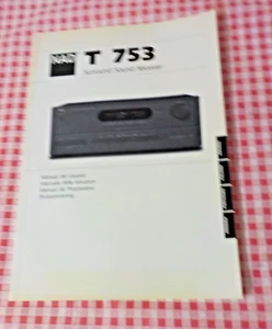 Guía manual de servicio para NAD T 753 - Imagen 1 de 5