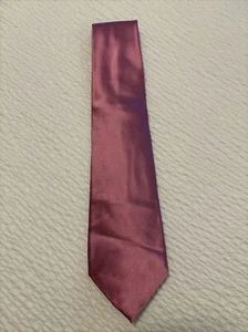 Paul Fredrick Solid Rose Pink 100% Imported Silk Handmade Tie - Picture 1 of 5