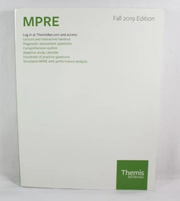 Themis Bar Review MPRE Book 2018-2019 Edition Comprehensive Study Guide Text - Image 1 of 4
