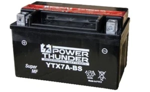 BATTERIA POWER THUNDER YTX7A-BS KYMCO AGILITY R16 - SUZUKI BURGMAN. - Picture 1 of 1