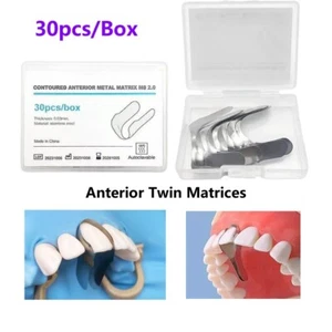 Dental Proximal Anterior Strips Matrix Bands Twin Anterior Matrices System - Picture 1 of 10