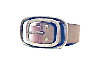 Cross Jeans Ceinture Femme 100% Cuir Buffle Gris Taupe clair 100 cm - NEUF - Imagen 1 de 3