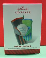 Hallmark 2014 Like Dad Like Son Keepsake Christmas Ornament Father Son 
