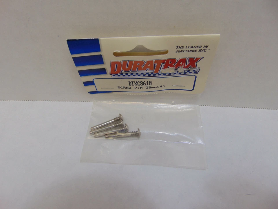 Duratrax DTXC8610 23mm Screw Pins (4pcs)  Maximum ST   NIB - Image 1 of 1