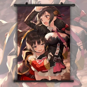 Konosuba Megumin Yunyun HD Print Wall Poster Scroll Home Decor - Picture 1 of 5