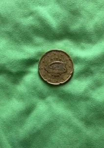 20 centesimi di euro Irlanda - Eire 2002 Arpa Celtica - Foto 1 di 2