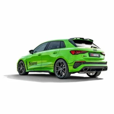 Akrapovic Evolution Titan Impianto Audi RS3 8Y Sportback Ogni 1xoval Carbonio - Immagine 1 di 4