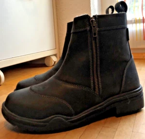 Neue Norton gefütterte Leder Stiefeletten Gr. 38 - Bild 1 von 4