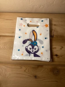 ysmile Plastic Merchandise Bag with Handle Plastic Shopping Bag 50ct Small Bunny - Picture 1 of 6
