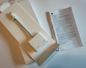 Adaptador AV digital Apple Lightning - MD826AM/A - A1438 - OEM - Openbox - Imagen 1 de 6