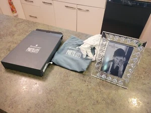 NEW Beautiful WATERFORD IRELAND Crystal Picture 4X6 Photo Frame - Picture 1 of 10