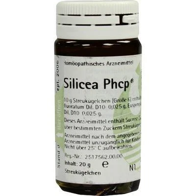 PHÖNIX LABORATORIUM GMBH SILICEA PHCP Globuli 20g PZN 359847
