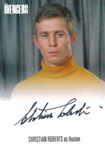 THE COMPLETE AVENGERS SERIES 3 - CHRISTIAN ROBERTS (HUXTON) AUTOGRAPH CARD AVCR1 - Picture 1 of 1