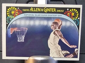 2022 Topps Allen & Ginter / National Slam Dunk Contest Day IYSD-2 / Insert - Picture 1 of 2