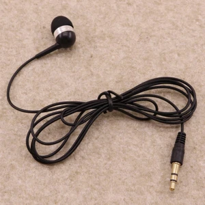 3.5mm Single Side Wire Earphone In Ear Earbud Headphone Headset Smart Phone MP3 - Zdjęcie 1 z 4