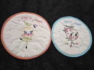 Almohadillas calientes antropomórficas vintage para verduras - Imagen 1 de 9